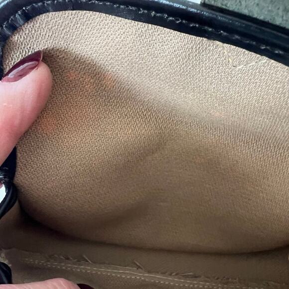 Dooney & Bourke, women's mini wristlet, pink black trim - Picture 6 of 9